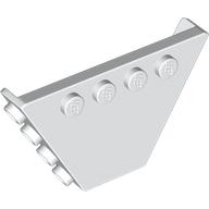 Деталь LEGO Vehicle, Tipper End Flat without Pins, Белый