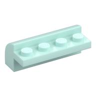 Деталь LEGO Кирпичик 2 x 4 x 1 1/3, с изогнутым верхом, Светлый морской волны