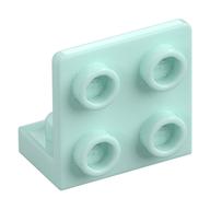 Деталь LEGO Кронштейн перевёрнутый 1 x 2 - 2 x 2, Светлый морской волны