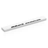 Деталь LEGO Tile 1 x 8 with Half 'MCLAREN' print, Белый