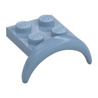 Деталь LEGO Крыло 2 x 3 x 1 1/3, Песочно-синий