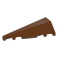 Деталь LEGO Wedge Sloped 2 x 5 Left, Красно-коричневый