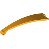 Деталь LEGO Technic Panel Curved 3 x 13 x 2 Tapered, Left, Ярко-светло-оранжевый