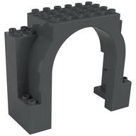 Деталь LEGO Duplo Arch 4 x 10 x 7, Темный сине-серый