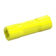 Деталь LEGO Technic Driving Ring Connector Smooth [2 rounded and 2 flat side walls], Насыщенный желтый