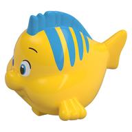 Деталь LEGO Duplo Animal Fish with Large Eyes and Stripes on Top Print (Flounder / Fabius), Желтый