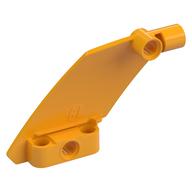 Деталь LEGO Technic Panel Curved 5 x 7 Parallelogram Left, Ярко-светло-оранжевый