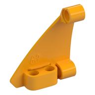 Деталь LEGO Technic Panel Triangle 5 x 4 Left, Ярко-светло-оранжевый