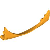 Деталь LEGO Technic Panel Car Mudguard Arched 13 x 2 x 5, Arched Top, Pointed Bottom, Ярко-светло-оранжевый