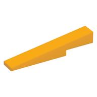 Деталь LEGO Brick Sloped 1 x 6 x 1 with 1 x 2 x 1 / 3 Cutout, Ярко-светло-оранжевый
