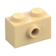 Деталь LEGO Brick Special 1 x 2 with 1 Center Stud on 1 Side, Песочный