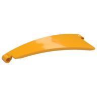 Деталь LEGO Technic Panel Curved 5 x 13 x 2 Tapered, Left, Ярко-светло-оранжевый
