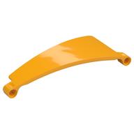 Деталь LEGO Technic Panel Curved 5 x 13 x 2 Tapered, Right, Ярко-светло-оранжевый