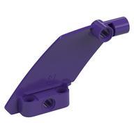 Деталь LEGO Technic Panel Curved 5 x 7 Parallelogram Left, Темно-фиолетовый