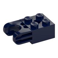 Деталь LEGO Technic Brick Special 2 x 2 with Ball Receptacle Wide and Axle Hole, No Arm Holes, Темно-синий