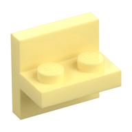 Деталь LEGO Tile Special 2x2 with 1x2 Vertical Plate, Ярко-светло-желтый