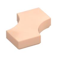 Деталь LEGO Tile Special 2 x 2 with 2 Quarter Round Cutouts, Светлый телесный