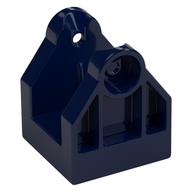 Деталь LEGO Duplo Train Crossing Gate Base / Crane Base with Bottom Hole, Темно-синий