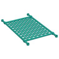 Деталь LEGO LATTICE 8X14, W/ 3.2 SHAFT, W/ 3.2 HOLE, Темно-бирюзовый
