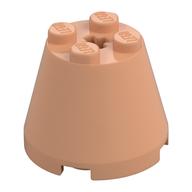 Деталь LEGO Конус 3 x 3 x 2, Телесный