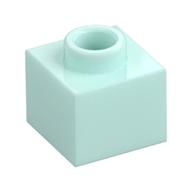 Деталь LEGO Пластина 1 x 1 x 2/3, с открытым штырьком, Светлый морской волны