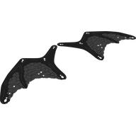 Деталь LEGO Foil for 40693-1, Black Wings, Dragon with Dark Bluish Grey Webbing, Цвет не указан/любой