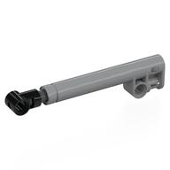 Деталь LEGO Technic Shock Absorber 11L with Internal Spring, Black Top, Светлый сине-серый