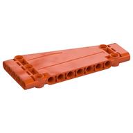 Деталь LEGO Technic Panel 5 x 11 x 1 Tapered, Красно-оранжевый