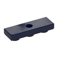 Деталь LEGO Tile Special 1 x 3 Inverted with Center Hole, Темно-синий