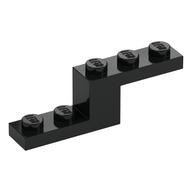Деталь LEGO Кронштейн 5 x 1 x 1 1/3, Черный