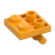 Деталь LEGO Plate Special 2 x 2 with Horizontal T-Bar Underneath, Ярко-светло-оранжевый