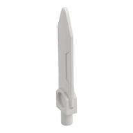 Деталь LEGO Minifig Sword, Blade with Bar, Белый
