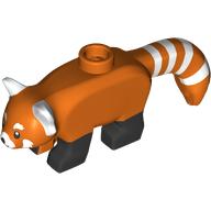 Деталь LEGO Animal, Red Panda, Красно-оранжевый