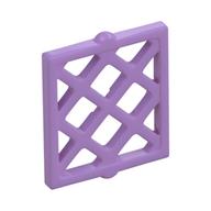 Деталь LEGO Решётка для окна 1 x 2 x 2, Средне-лавандовый
