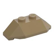 Деталь LEGO Клин тройной 2 x 4, Темно-песочный