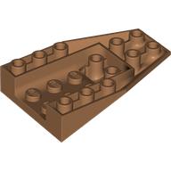 Деталь LEGO Wedge 6 x 4 Inverted with 4 Stud Connections, Средне-темный телесный