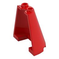Деталь LEGO Конус половинный 2 x 4 x 3, Красный