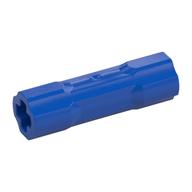 Деталь LEGO Technic Driving Ring Connector Smooth [2 rounded and 2 flat side walls], Голубой