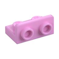 Деталь LEGO Кронштейн перевёрнутый 1 x 2 - 1 x 2, Ярко-розовый