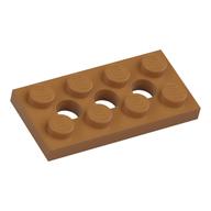 Деталь LEGO Пластина Technic 2 x 4, Средне-темный телесный