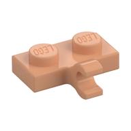 Деталь LEGO Пластина специальная 1 x 2, с горизонтальной клипсой сбоку, Телесный