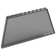 Деталь LEGO Windscreen 1 x 14 x 6 Tapered, Прозрачный черный
