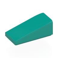 Деталь LEGO Скос 18° 2 x 1 x 2/3, Темно-бирюзовый