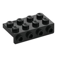 Деталь LEGO Кронштейн 2 x 4 - 1 x 4, Черный