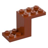 Деталь LEGO Кронштейн 5 x 2 x 2 1/3, с внутренним держателем штырька, Темно-оранжевый