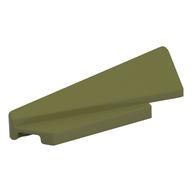 Деталь LEGO Wedge Sloped 1 x 5 x 1 1/3 Left, Оливковый