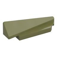 Деталь LEGO Wedge Sloped 1 x 5 x 1 1/3 Right, Оливковый