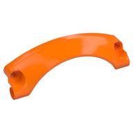 Деталь LEGO Technic Panel Car Mudguard Arched 9 x 2 x 3, Arched Top #42, Оранжевый