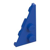 Деталь LEGO Пластина-клин левая 2 x 4 27°, Голубой