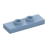 Деталь LEGO Пластина 1 x 3, с 2 выступами, Песочно-синий